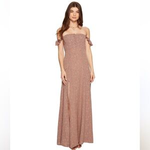 FLYNN SKYE NWT Bardot Floral Maxi Dress Sweet Treat